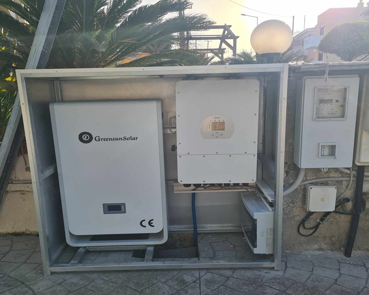 Solution de batterie au lithium de stockage à domicile en Grèce