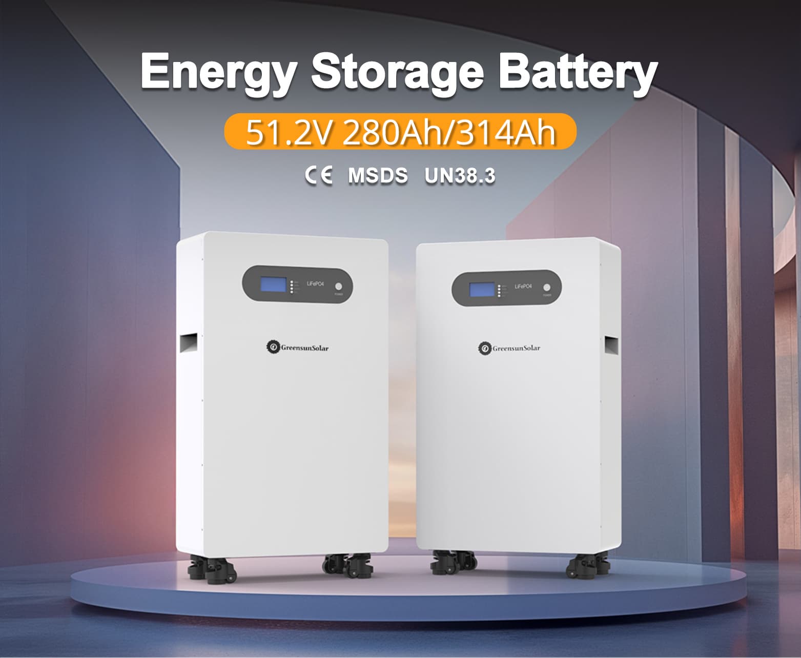 51.2v lithium battery