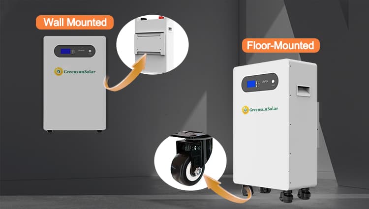 51.2V 200Ah Lithium Battery Powerwall capacity for solar