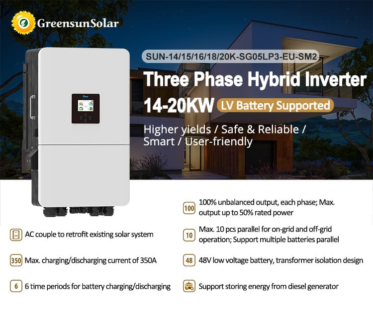 Deye Solar Hybrid Inverter Solar Hybrid Inverter