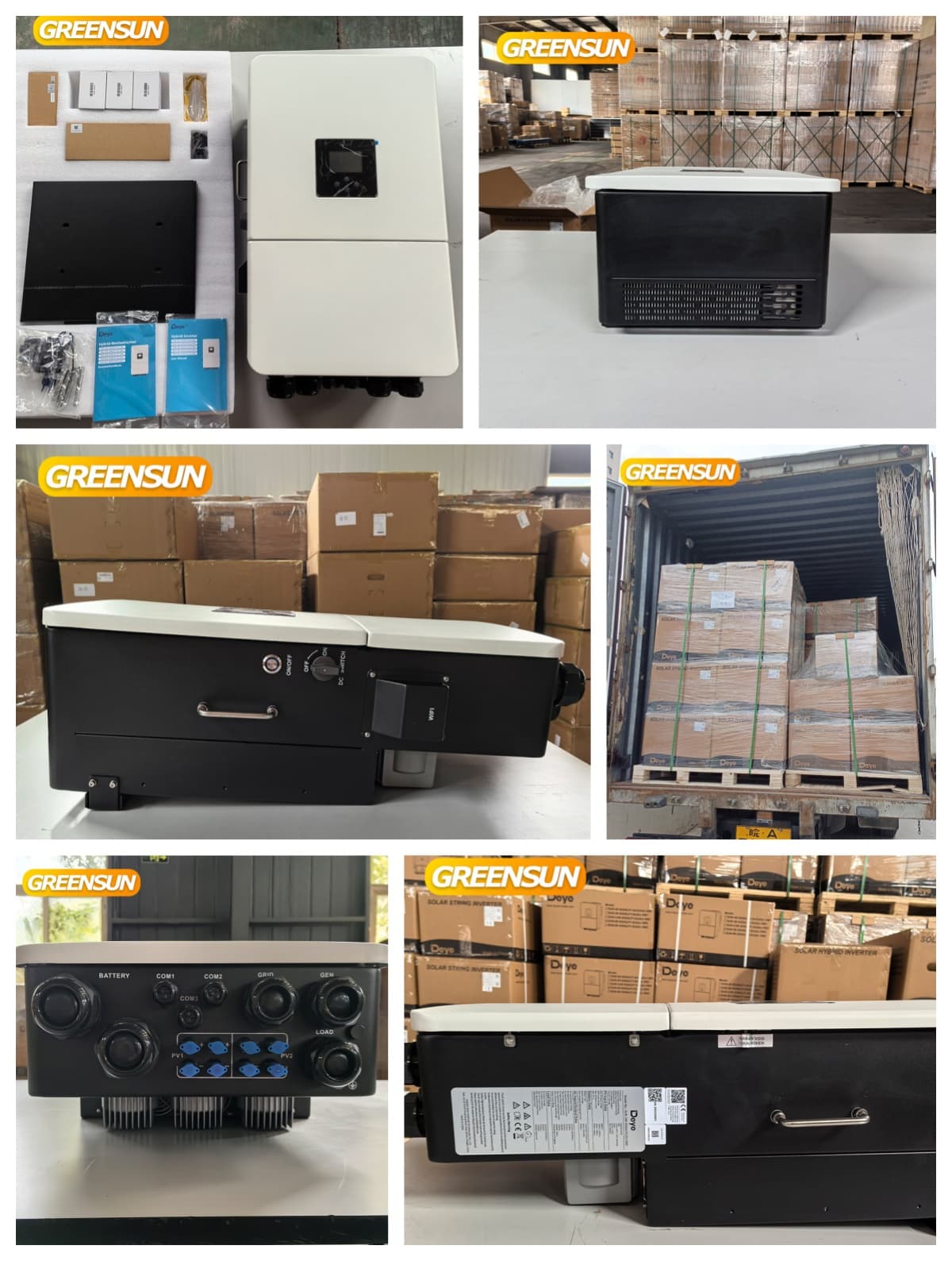 three phase hybrid inverter 20KW Deye hybrid inverter