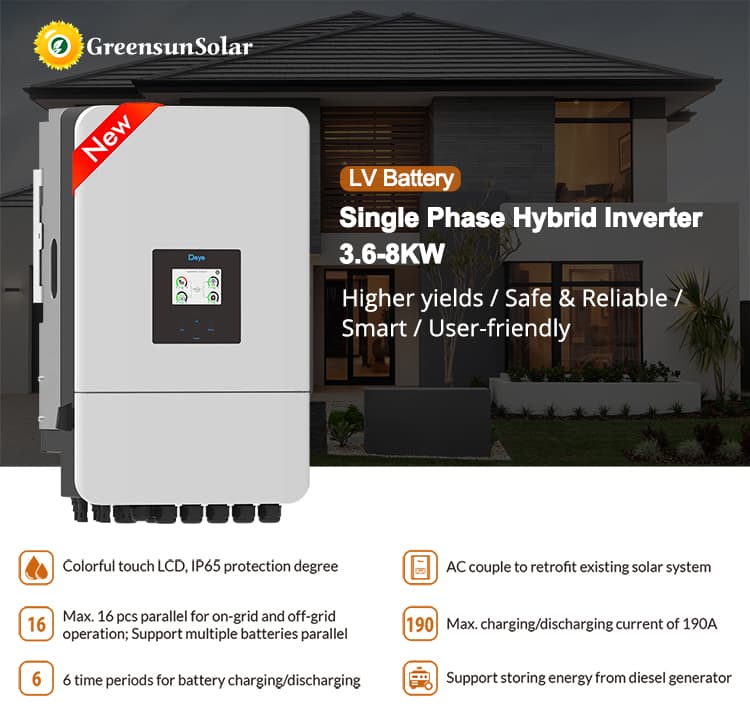 Deye Solar Hybrid Inverter Solar Hybrid Inverter