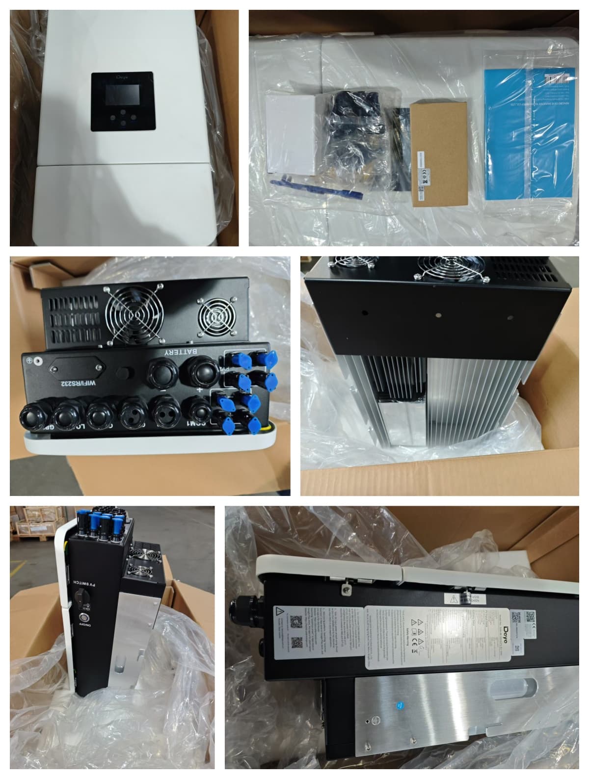 single phase hybrid inverter 8KW Deye hybrid inverter