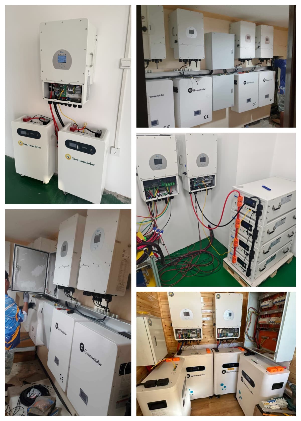 single phase inverter Deye hybrid inverter system