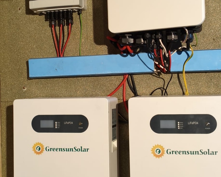 France 20KW system with 28KWH Battery