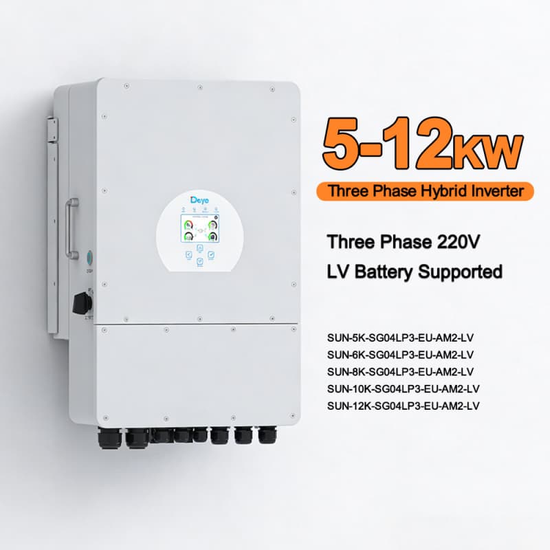 Deye three phase hybrid inverter