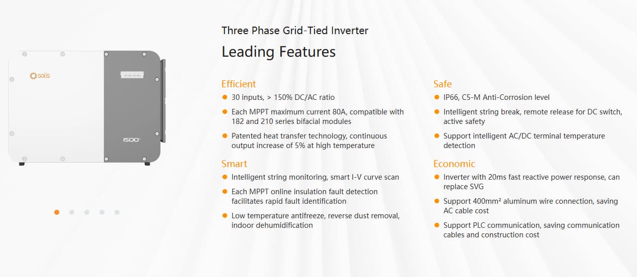 solis on grid inverter 