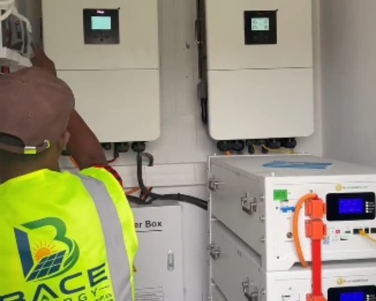 Senegal Deye 40KW with 80KWH Solar Energy System
